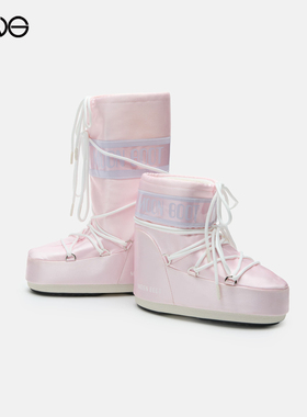 【ENG】MOON BOOT 经典款ICON PEARLY高筒雪地靴女新品25冬