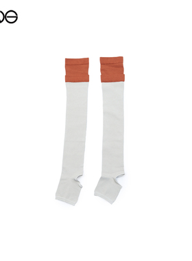 【ENG】Effet de Soleil长筒袜双色拼接踩脚堆堆袜子靴女新品25秋