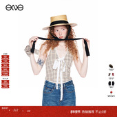 明星同款 挂脖背心上衣 Effet Soleil Fromis_9 VIVIZ女团