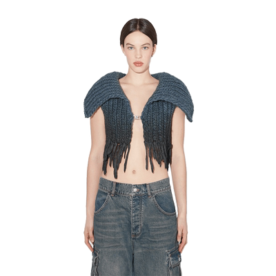 COATEDBULKY针织上衣