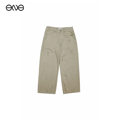 【热销补货】Anomalies department废土风磨破牛仔裤长裤男女同款