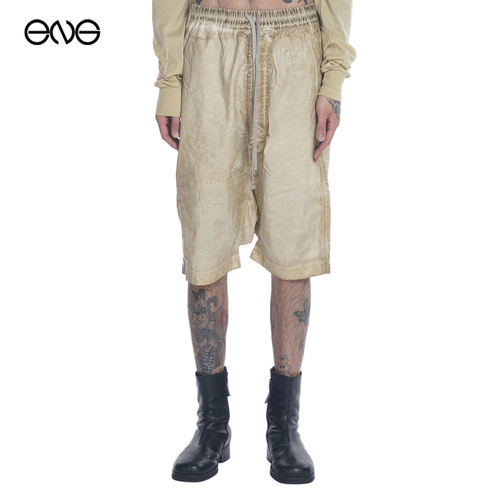 【断码特惠】Rick Owens DRKSHDW 瑞克欧文斯 抽绳宽松短裤