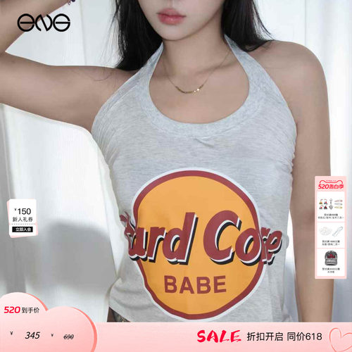 【ENG】PROJECT G/R 美式街头斜肩短袖T恤上衣女装