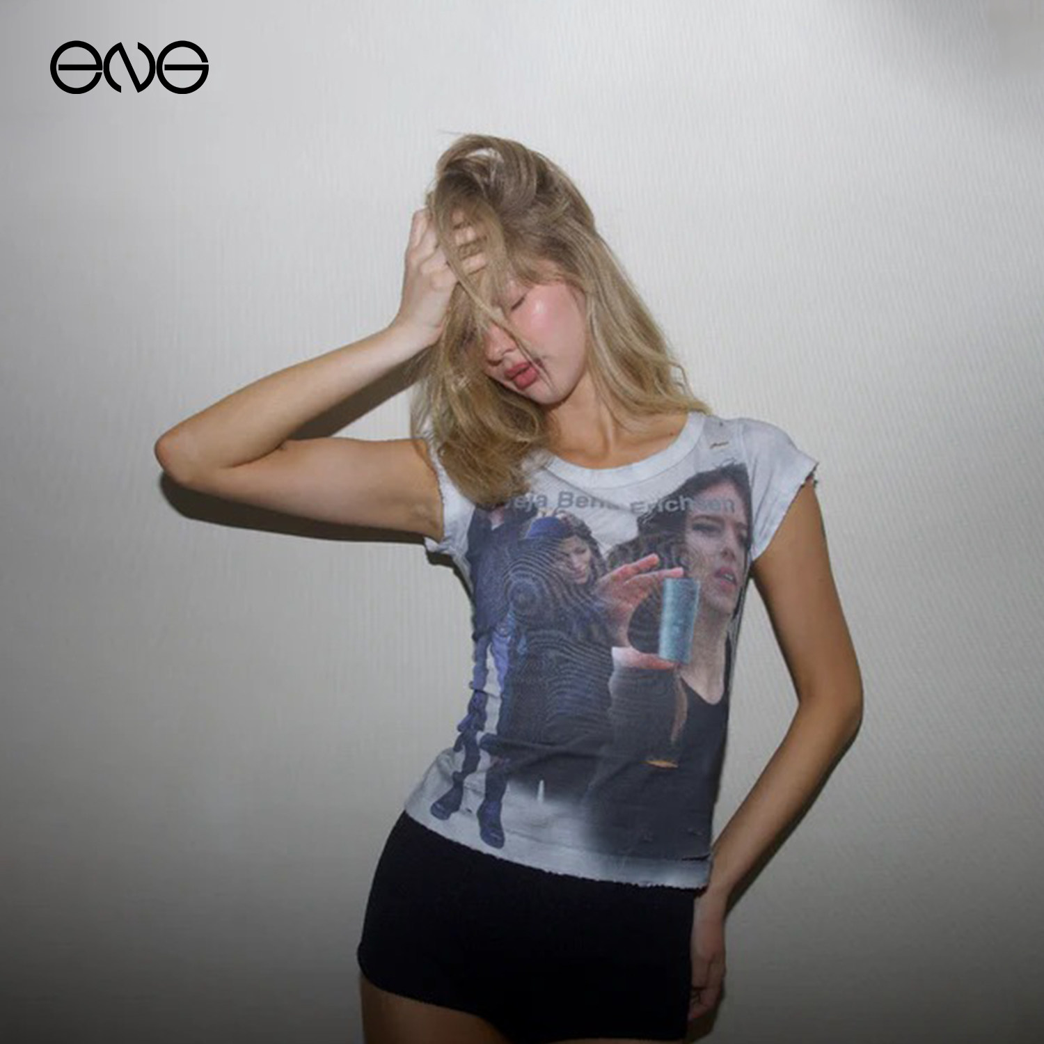 【ENG】Praying Freja短袖T恤上衣女装新品25冬