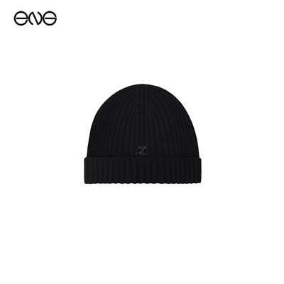 【ENG】COURREGES古未界 罗纹针织帽  秋冬