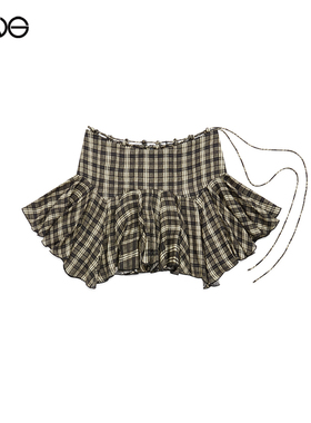 【ENG】KNWLS Tess格纹短裙女装新品26春