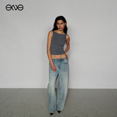 热销补货 水洗牛仔直筒裤 ENG Limited Collection 长裤 女