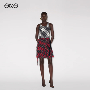 【ENG】Jean Paul Gaultier Distorted Tartan网纱裙  秋冬