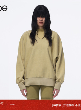 【ENG】GREG ROSS 圆领宽松长袖卫衣男女同款