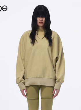 【ENG】GREG ROSS 圆领宽松长袖卫衣男女同款