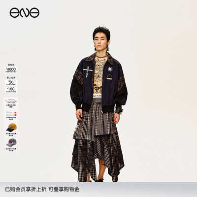 【明星同款】Anomalies Department 格纹夹克外套张真源P1Harmony