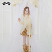 ENG 新品 Effet Soleil 上衣女装 雪纺飘带流动细褶长袖 25秋