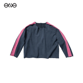 拼色水洗圆领卫衣男女同款 ROSS 热销补货 GREG