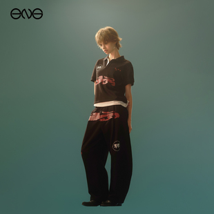 【刘耀文明星同款】Anomalies Department Polo衫T恤长裤新品25秋