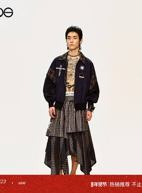 【明星同款】Anomalies Department 格纹夹克外套张真源P1Harmony