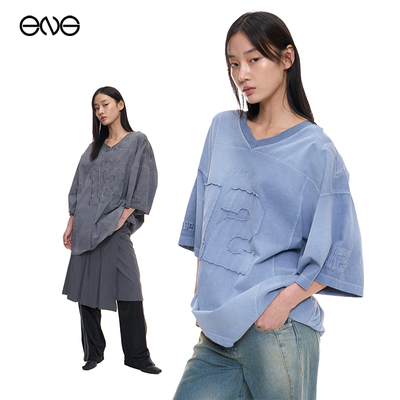 【ENG】2000 ARCHIVES 复古足球短袖T恤上衣女装