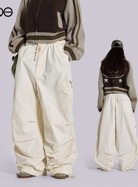 【赵露思迪丽热巴明星同款】JADED LONDON系带抽绳长裤休闲裤女