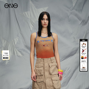 上衣新品 Department条纹吊带背心女U领无袖 Anomalies 26夏 ENG