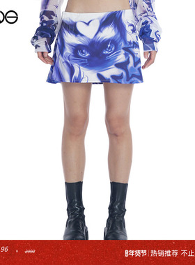 【ENG】Gerrit Jacobs 印花迷你半裙 秋冬