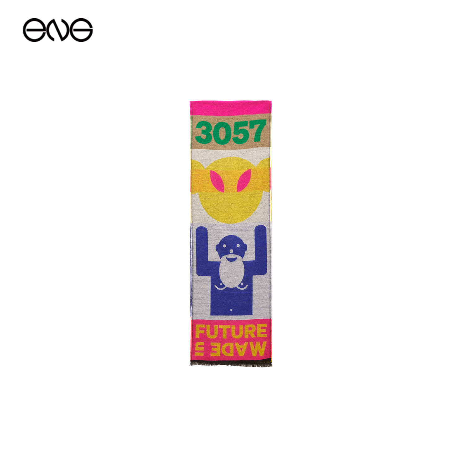 【ENG】Walter Van Beirendonck 印花围巾男女同款新品25秋