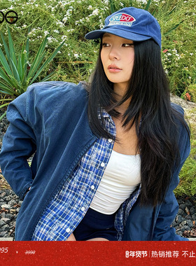 【陈飞宇明星同款】ENG exclusive GREG ROSS 复古机车夹克外套