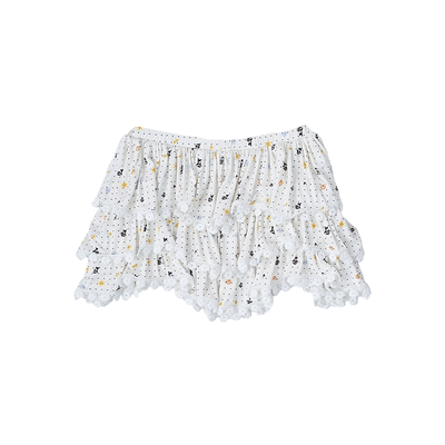 芭蕾风小个子蛋糕裙短裙女