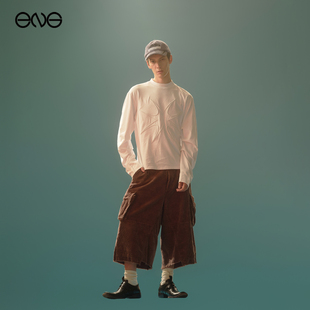 【ENG】Anomalies Department 海星刺绣半高领长袖T恤男 新品25秋