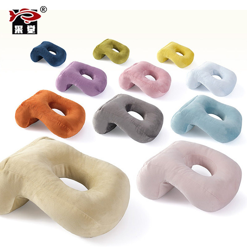 美容院趴枕脸垫头枕u型枕头按摩床推拿床家用床趴趴枕洞枕