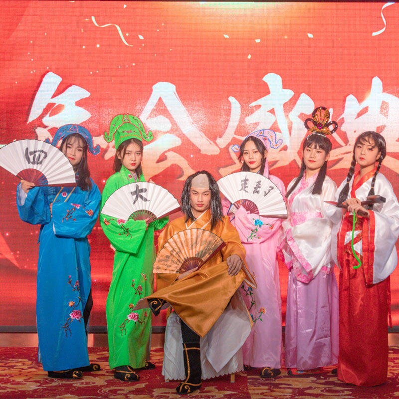 江南四大才子服装成人中式影视唐伯虎小品古装古代年会演出比赛