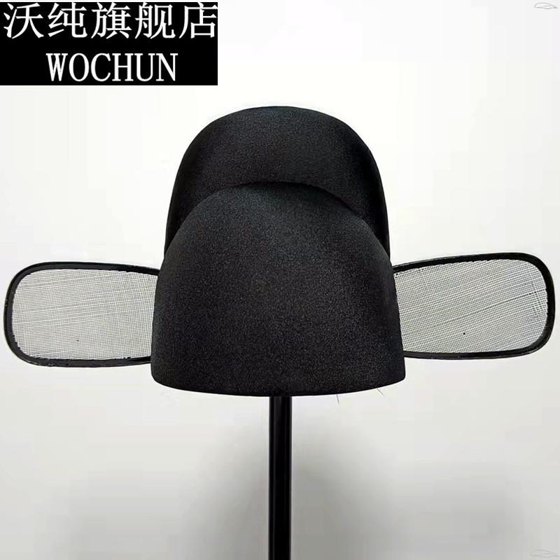明制乌纱帽翼善冠男士汉服婚服帽飞鱼服锦衣卫首服圆领袍帽子儿童