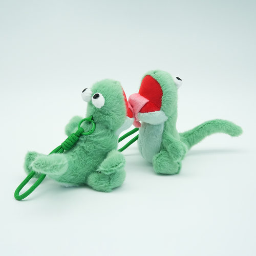 现货跨境新品lizard Tom绿色蜥蜴仿真毛绒玩具布偶娃娃