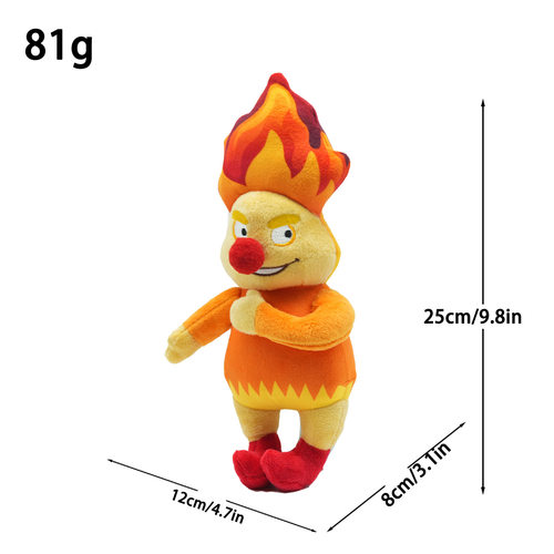 跨境新品The Year Without a Santa Claus plush火神冰神毛绒玩具