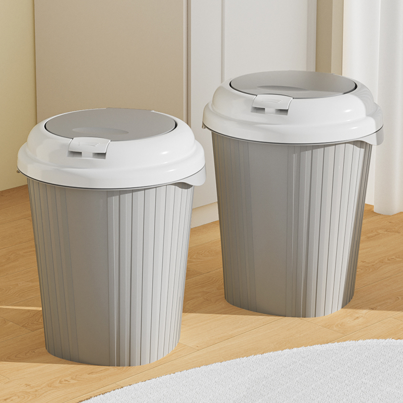 带盖垃圾桶家用2025新款厨房卫生间大号大容量客厅厕所卧室纸篓桶