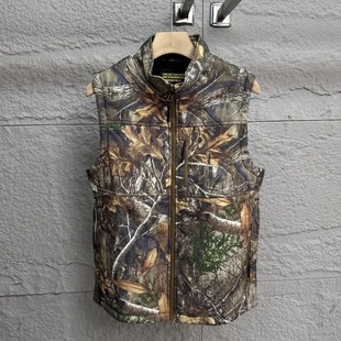 高端户外 北美丛林狩猎吉利服加厚保暖防风防水立领百搭背心马甲