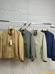High-Quality Outdoor Gear! Autumn Men's Wear-Resistant Stand-Collar Windproof, Water-Repellent, Breathable, Casual, Versatile Tactical Jacket