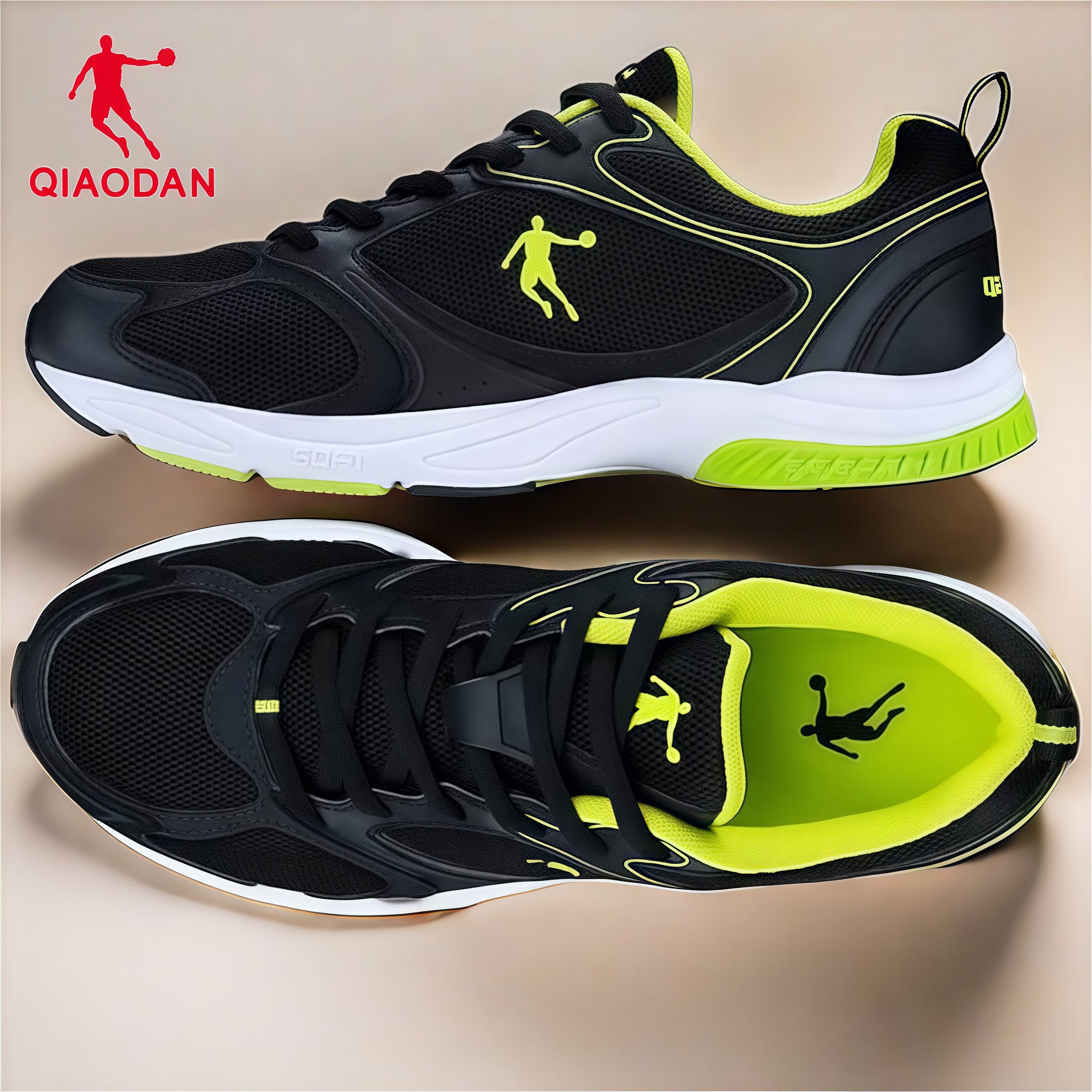 乔丹男鞋2026夏季新款软底轻便透气运动鞋男士减震耐磨防滑跑步鞋