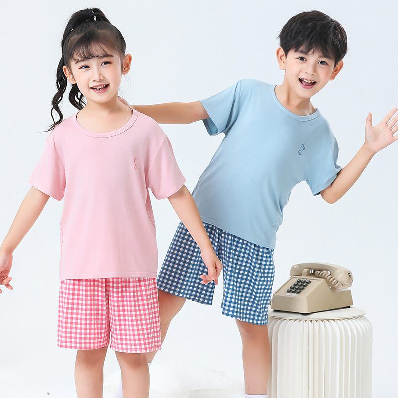 2023新款儿童薄款夏季睡衣套装