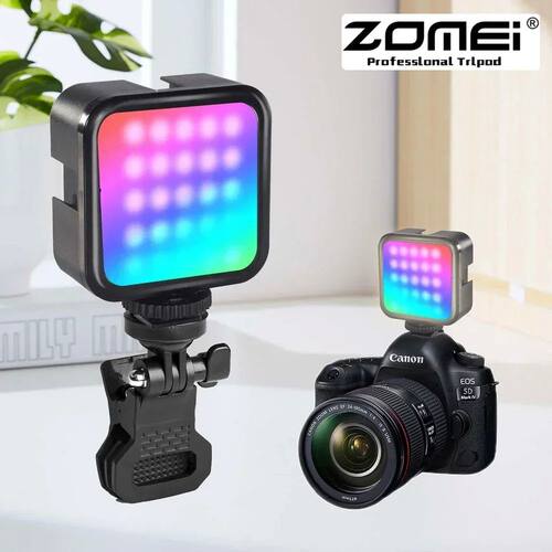 ZOMEI Full Color RGB LED Video Light CRI95+ 2500K-7000K 800L