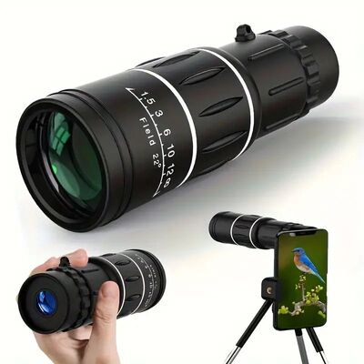 Outdoor high-definition monocular telescope 10x 42 portable