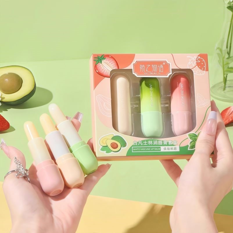 【润而不油】保湿润唇膏干裂嘴巴起皮滋润保湿口红打底无色