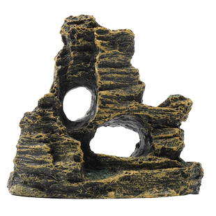 鱼缸造景装饰假山石头草布景仿真水草造景套餐水族箱大小摆件