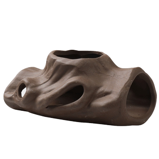 鱼缸造景陶罐躲避洞鱼虾躲避屋慈鲷迷你鹦鹉鱼繁殖屋产卵虾窝异形