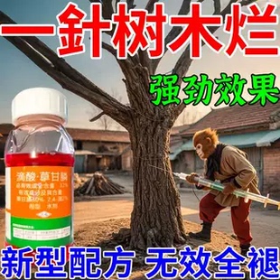 强效树液环嗪各种树一针哭专用快速干枯烂根清理活树障碍树竹草剂