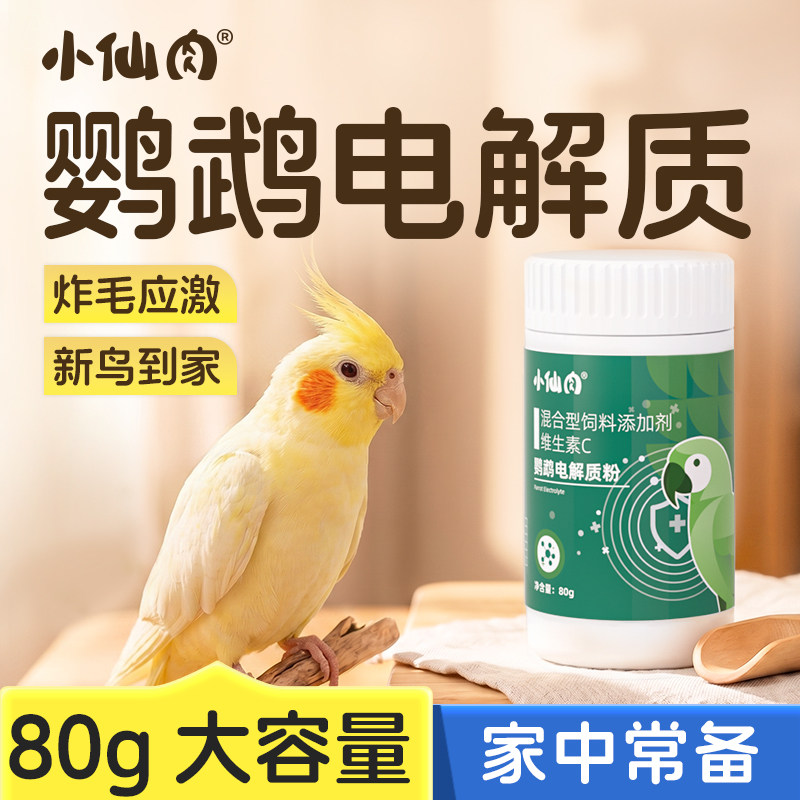 小仙肉鹦鹉电解质粉多维生素专用营养补充通用小太阳玄凤牡丹虎皮