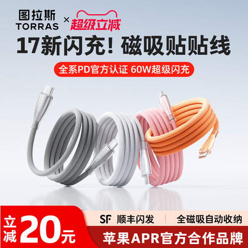 【苹果新机专用】升级磁吸贴贴线