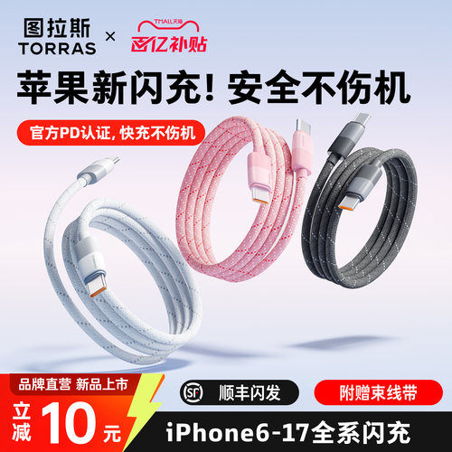 【iPhone专用】官方PD快充双芯