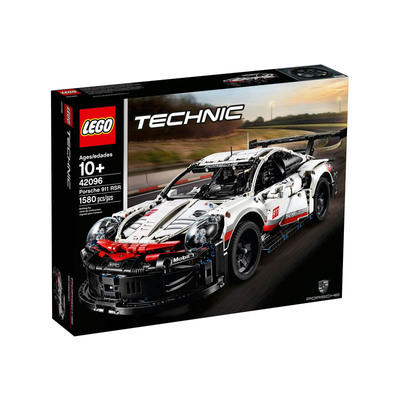 LEGO乐高42096保时捷911 RSR赛车拼插积木益智玩具压盒
