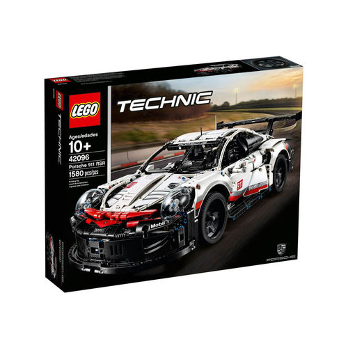 LEGO乐高42096保时捷911 RSR赛车拼插积木益智玩具压盒