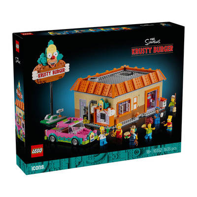 乐高积木创意高手系列10352辛普森一家库斯提汉堡店男孩拼装玩具