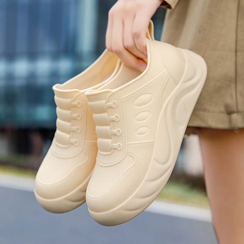 时尚女士低帮浅口雨鞋休闲百搭